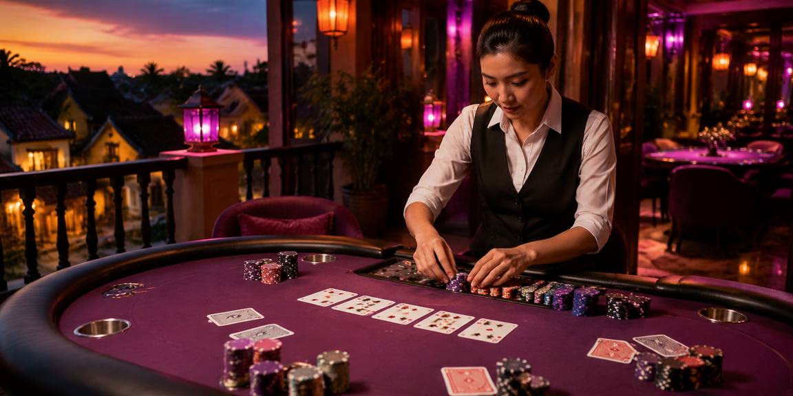 xin88 Live Baccarat Ban Rong tại xin88 – dealer thật, bàn chơi thật